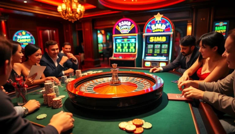 Get lucky at the 5MB jackpot in a dazzling casino filled with poker tables, roulette wheels, and slot machines.